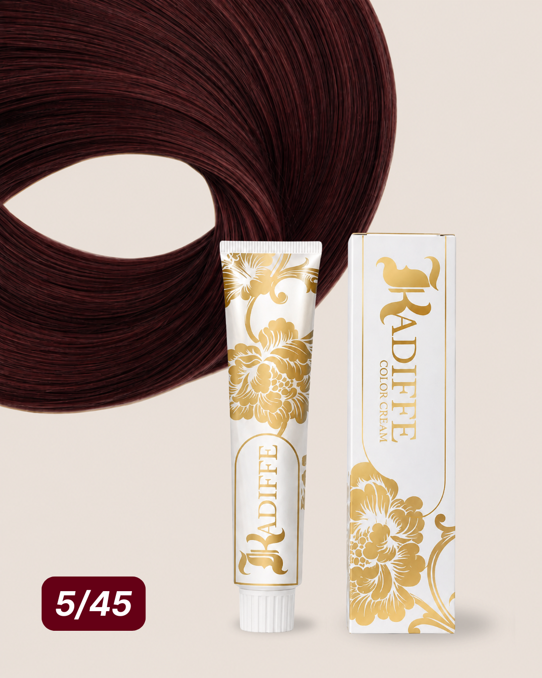 5/45 Dark Red Pro Color Cream