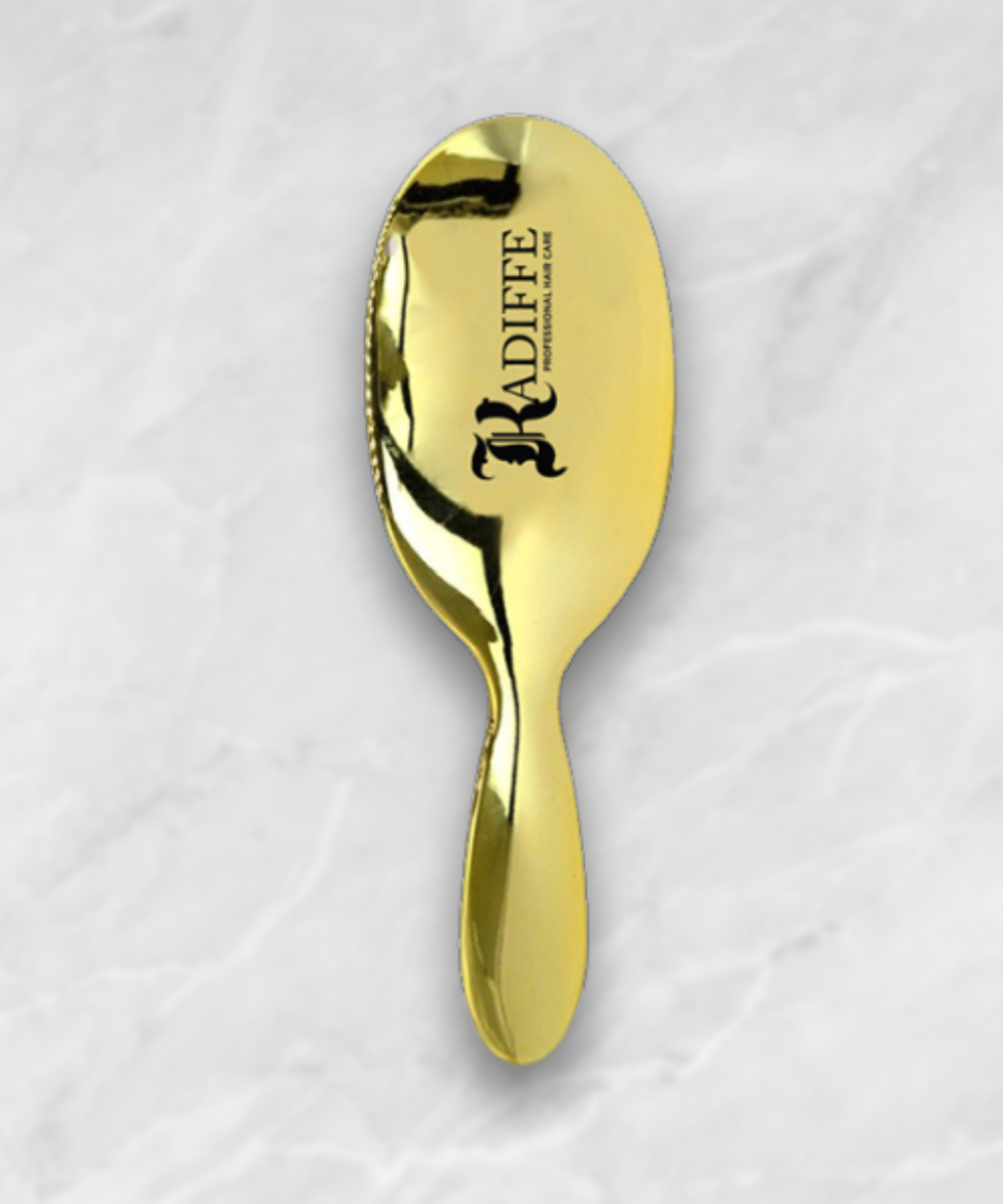 Kadiffe Gold четка за коса с естествени влакна от глигански косъм