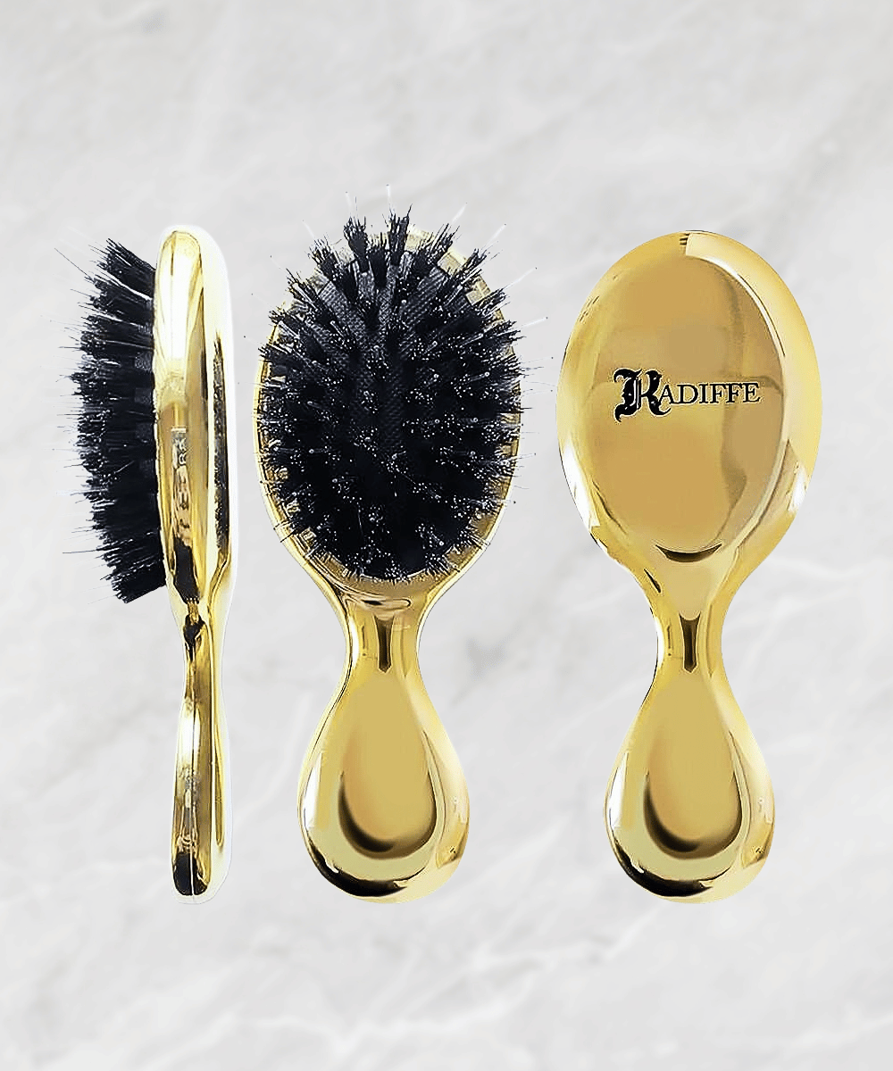 Kadiffe Gold четка за коса малка с глигански косъм