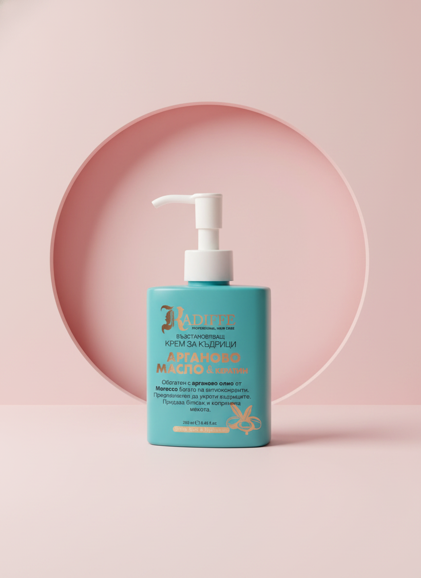 Kadiffe curls cream - best seller с арганово масло