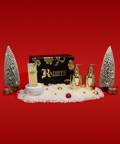 Коледен комплект за възстановяване на изтощена коса