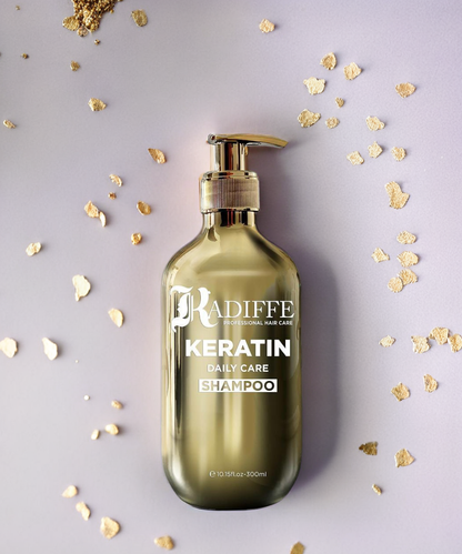 Kadiffe Keratin Gold шампоан грижа за косата с кератин е решението за изтощена коса