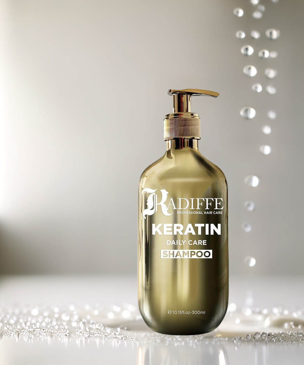 Kadiffe Keratin Gold шампоан грижа за косата с кератин е решението за изтощена коса