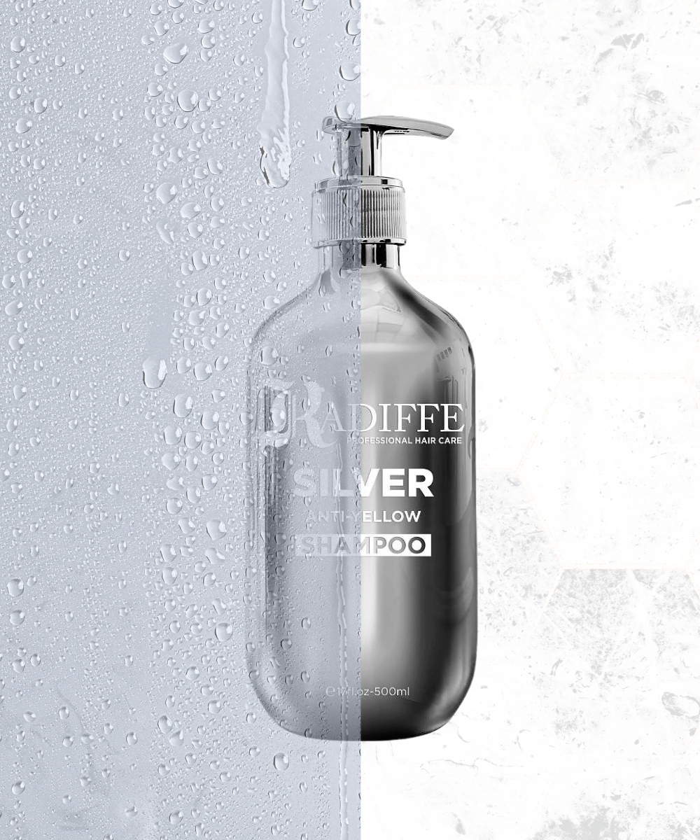Kadiffe Silver  анси-жълт шампоан - грижа за руса коса