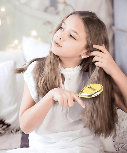 Kadiffe Gold четка за коса малка с глигански косъм